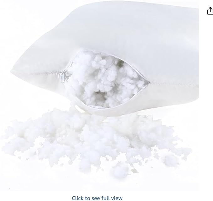 BlvdEi8ht Waterman Decorative Throw Pillow – Down Alternative Cushion Insert, Soft Luxury Sofa & Bed Accent Pillow for Living Room, Couch & Home Décor – CAL117 Compliant (18"x 18")