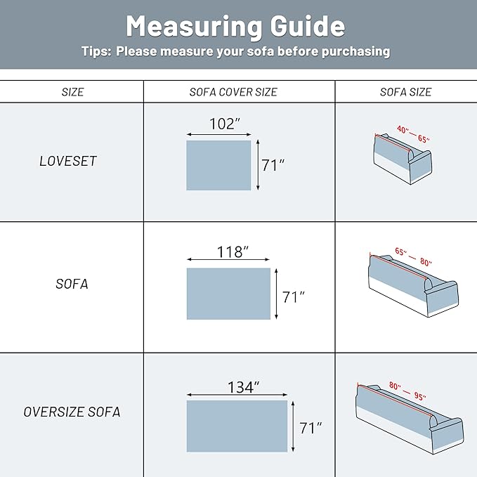 MYSKY HOME Couch Cover for Sectional Sofa Set for Dog Cat Pets Couch Cover 3 Cushion Couch Sofa Chenille Boho Geometric Furniture Sofa Cover Washable Couch Protector Multi-Use Throw Blanket, 71" X134"