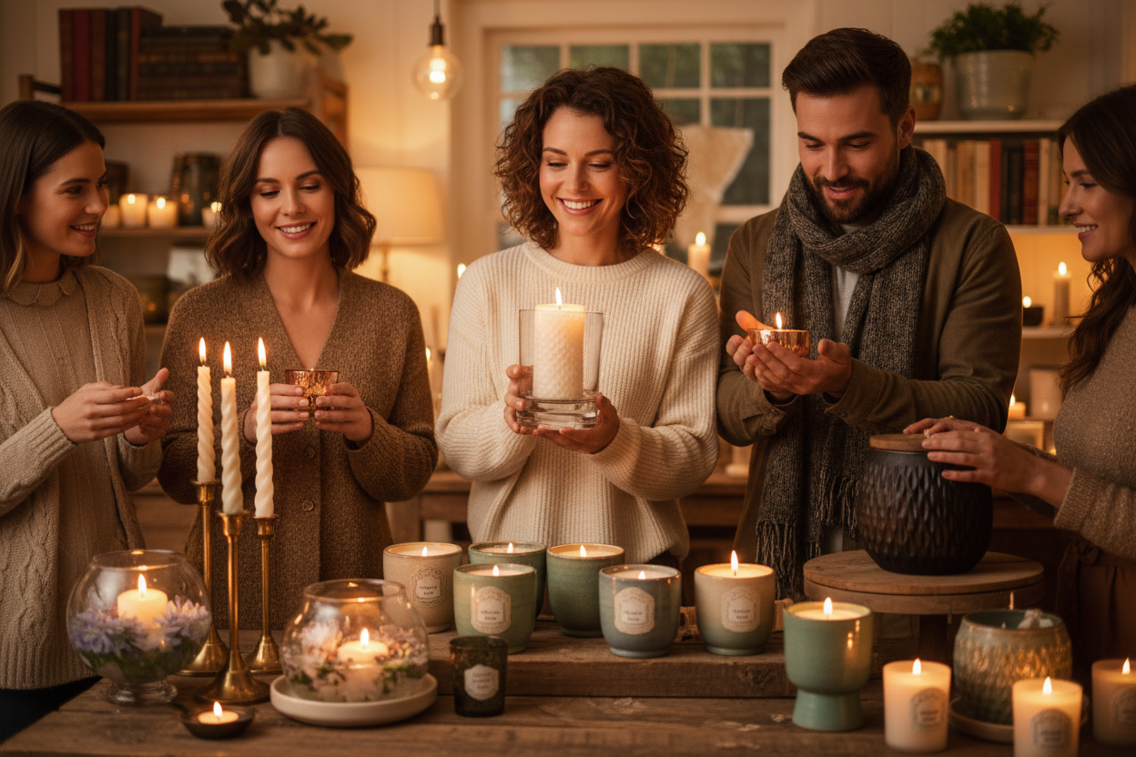 Candles & Holders Collection - Homely