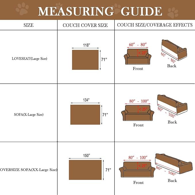 HANDONTIME Boho Sofa Covers for Dogs Black and White Couch Sofa Covers for 3 Cushion Couches Sofa Beige Shu Velveteen Couch Covers for Sectional l Shaped Short Plush Furniture Covers 71" X134"