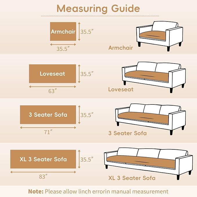 Arfntevss Couch Cover for Dogs Plush Washable Sofa Covers for 3 Cushion Couch Pet Friendly Fuzzy Faux Fur Sofa Slipcovers 3 Seat Anti-Slip Sectional Furniture Protector (Velvety Gray, 35.5" x 83")