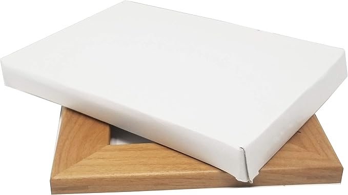 Orange, Personalized 5x7 Portrait Photo Frame – UV Printed Alder Picture Frame, Custom Wood Picture Wooden Frame for Desk or Wall – Gift for Family, Friends, Coworkers