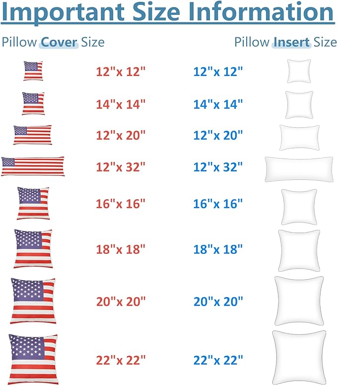 AM AEROMAX 16x16 Throw Pillow Memory Foam Pillow Insert Sham Square for Decorative Cushion Bed Couch Sofa Without Deform After Longtime Use