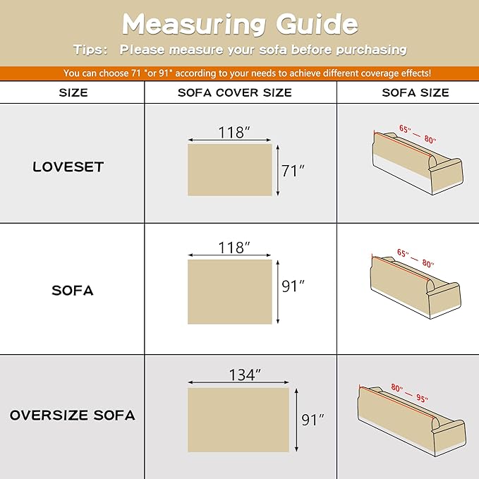 MYSKY HOME Couch Cover for Sofa Couch Covers for Pets, Non Slip Dogs Furniture Protector with Tassels for Living Room Non Slip Washable Furniture Protector Cover for Pet, Cat, 91"x118", Dark Grey