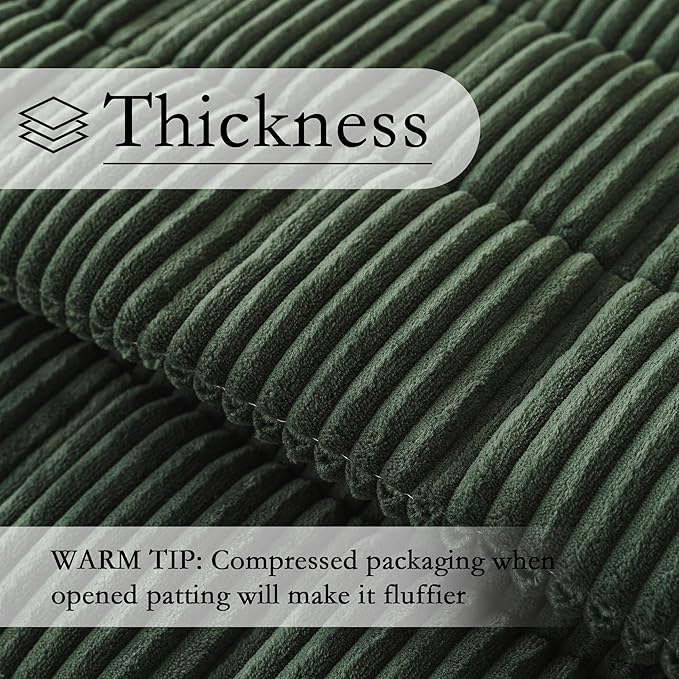 MYSKY HOME Couch Cover for Dogs Washable, Dog Sofa Couch Covers,Washable Non-Slip Couch Sofa Cover Protector Dog Mat for 2 Cushions and Sofas(Moss Green,27.6" x 70.9")