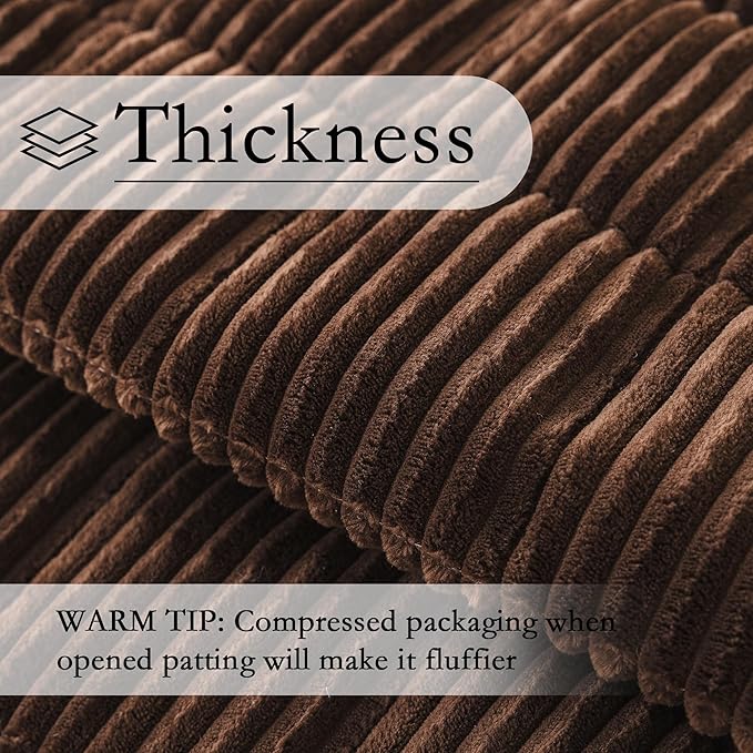 MYSKY HOME Couch Cover for Dogs Washable, Dog Sofa Couch Covers,Washable Non-Slip Couch Sofa Cover Protector Dog Mat for 2 Cushions and Sofas(Chocolate,27.6" x 70.9")