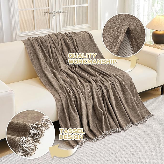 MYSKY HOME Couch Cover Sofa Covers Couch Covers for 3 Cushion Couch Sofa Pet Friendly, L Shaped Couch Cover Sectional Couch Covers Non Slip Dogs Furniture Protector for Kids, Dogs, 91"x134", Sand