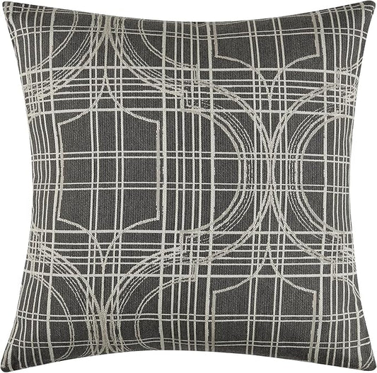 BlvdEi8ht Revamp Decorative Throw Pillow – Down Alternative Cushion Insert, Soft Luxury Sofa & Bed Accent Pillow for Living Room, Couch & Home Décor – CAL117 Compliant (20"x 20")